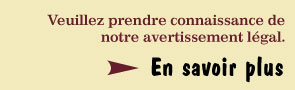 Veuillez prendre connaissance de notre avertissement légal. - En savoir plus